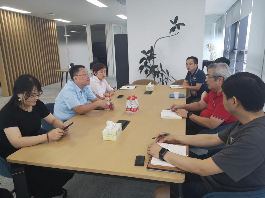 大灣區(qū)科學論壇秘書處一行來訪交流