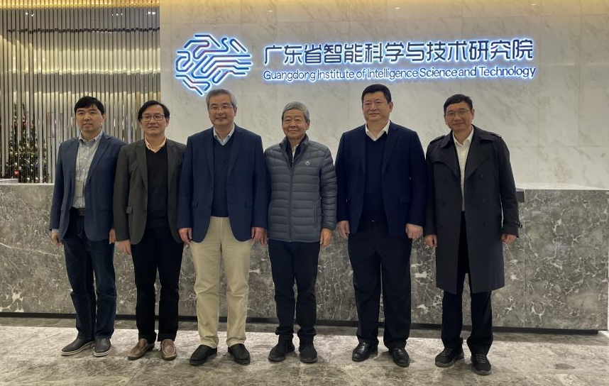 中國科學院院士饒子和一行蒞臨廣東省智能院交流訪問